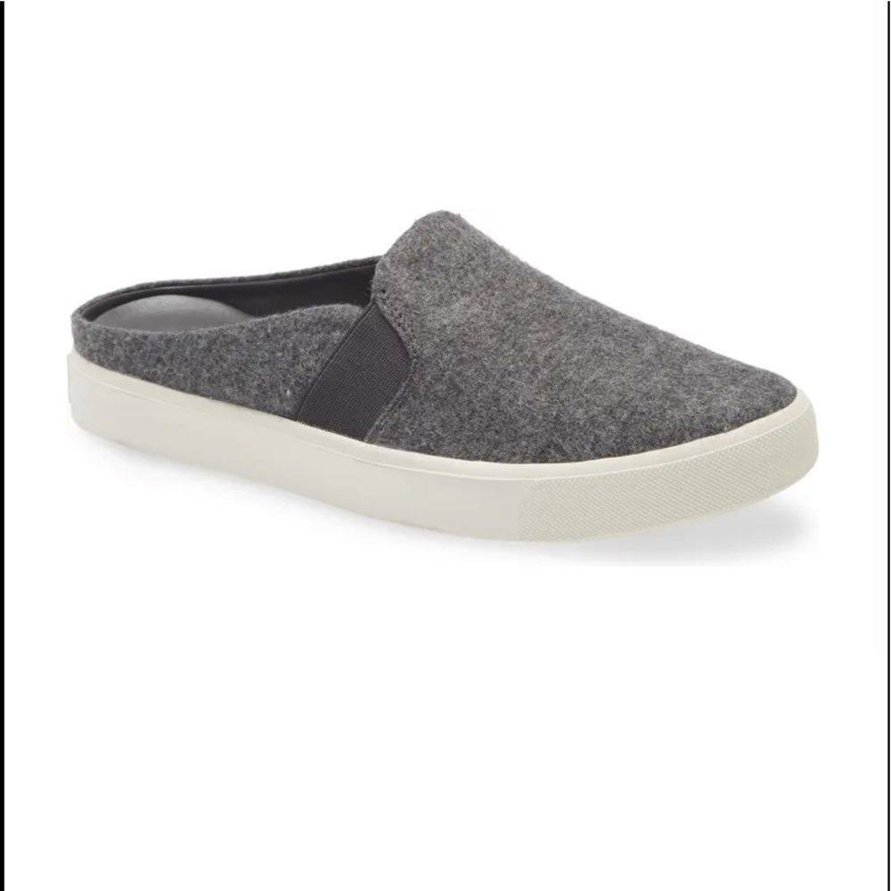 Vince Grey Mule Brand New
